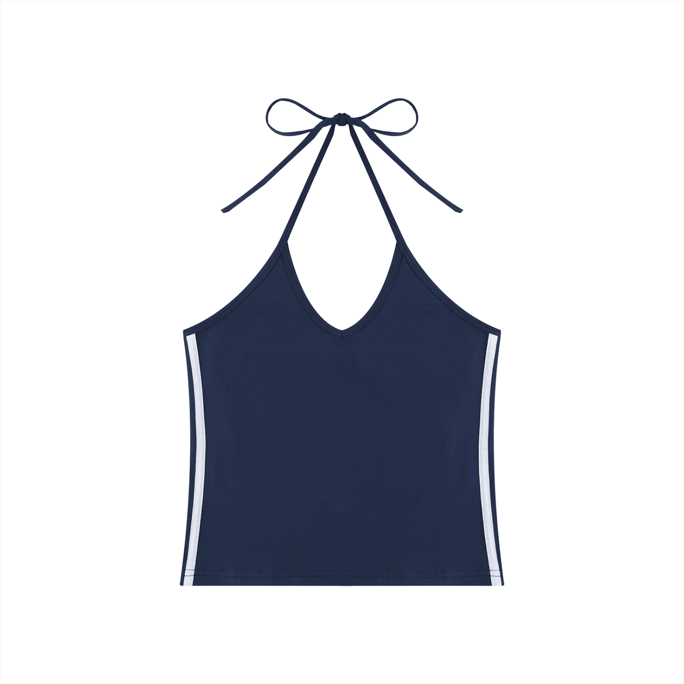 Women's Color Block Halter Crop Tank Top | Raven Quest Apparel - Raven Quest Apparel