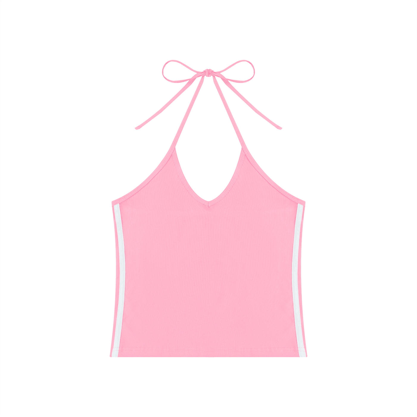 Women's Color Block Halter Crop Tank Top | Raven Quest Apparel - Raven Quest Apparel