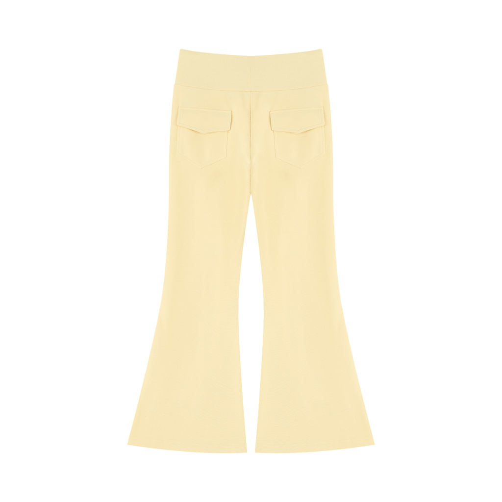 Women's Drawstring Flared Leg Pants - Raven Quest Apparel