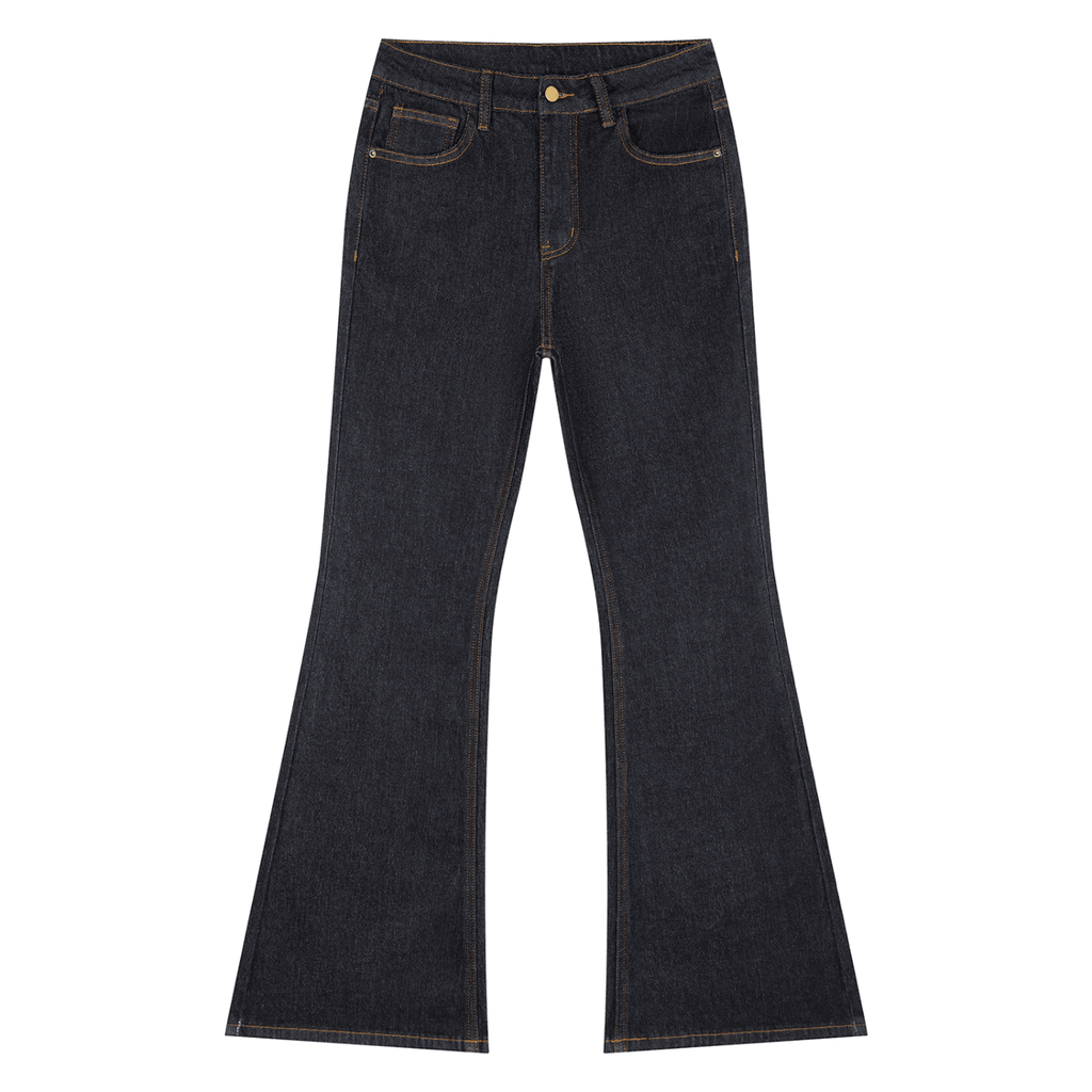 Women's High-Rise Flared Jeans | Raven Quest Apparel - Raven Quest Apparel