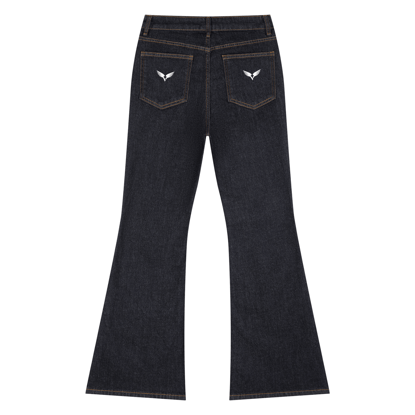 Women's High-Rise Flared Jeans | Raven Quest Apparel - Raven Quest Apparel