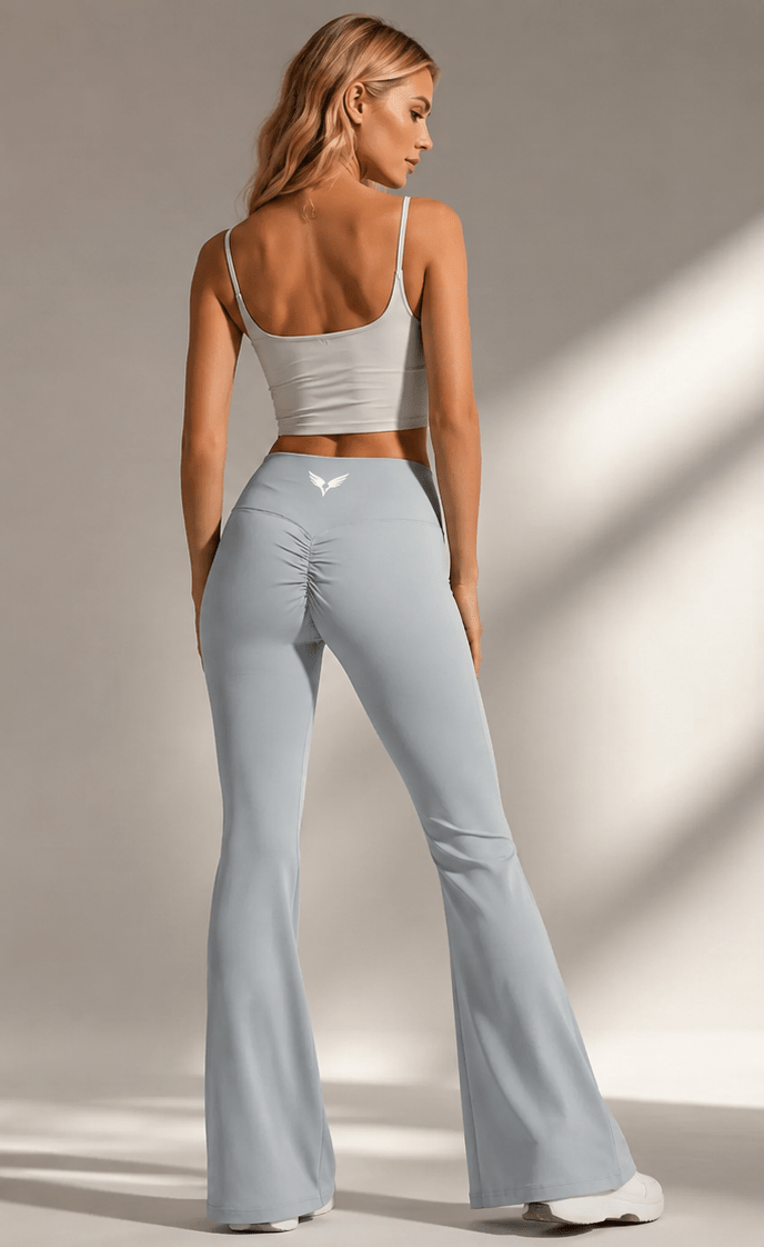 Women’s High Rise Flared Leggings | Raven Quest Apparel - Raven Quest Apparel