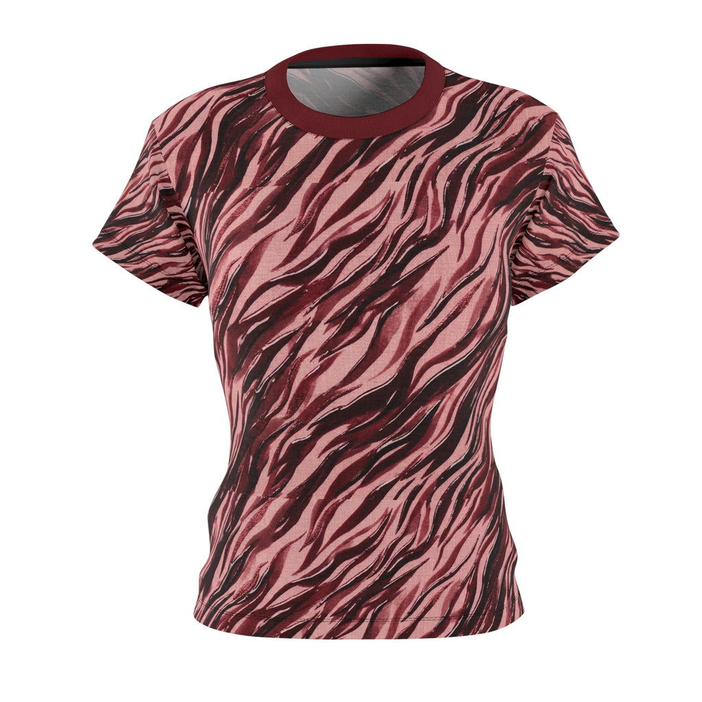 Women's Pink Tiger Tee - Raven Quest Apparel