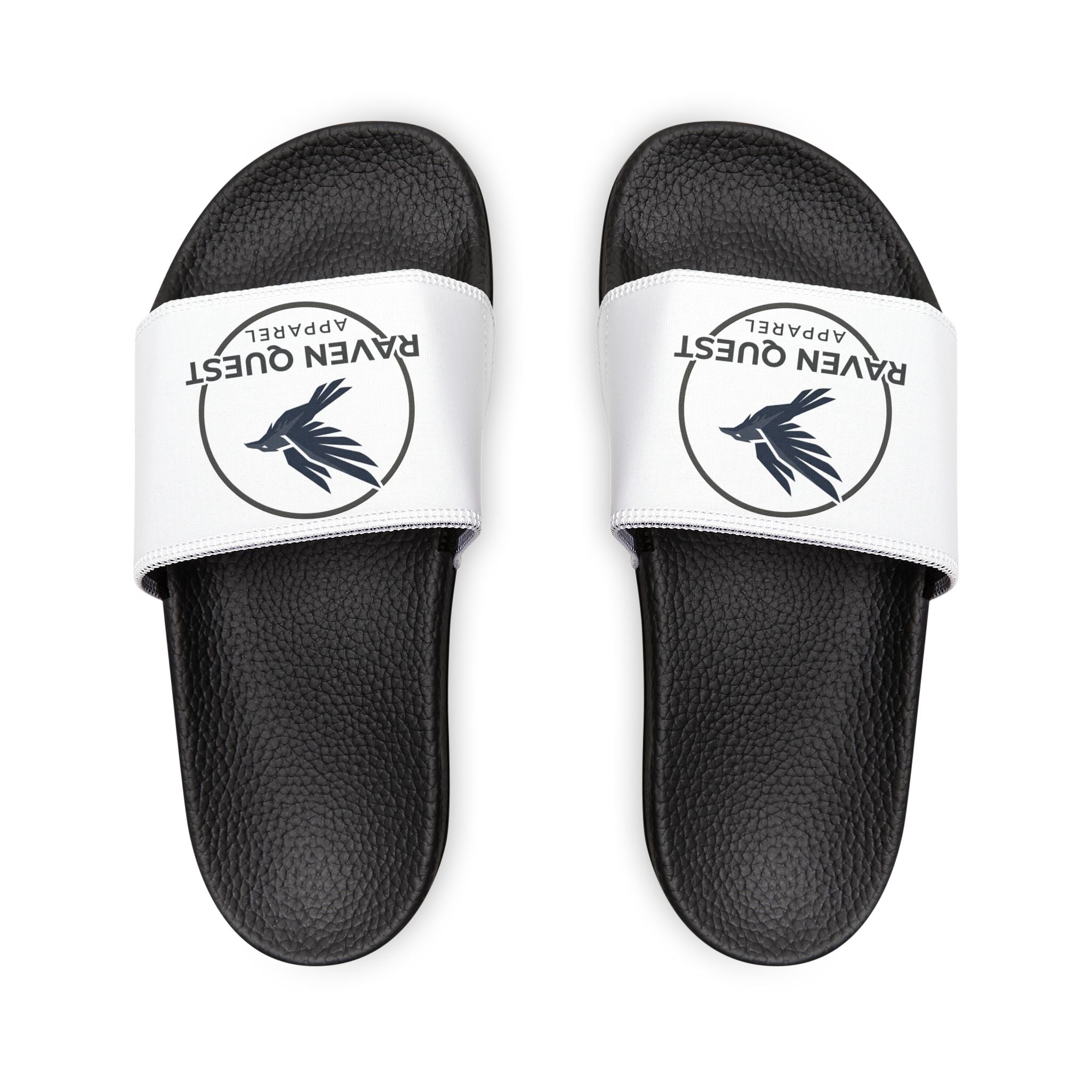Women's Removable - Strap Slide Sandals – Customizable Comfort Slides - Raven Quest Apparel