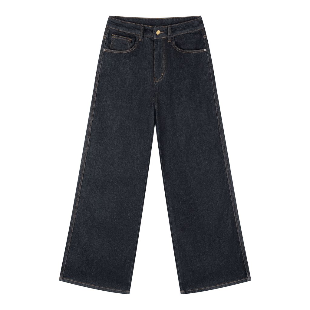 Women's Straight-Leg Denim Jeans | Raven Quest Apparel - Raven Quest Apparel