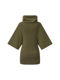 Women’s Turtleneck Raven Wing T-Shirt | Raven Quest Apparel - Raven Quest Apparel