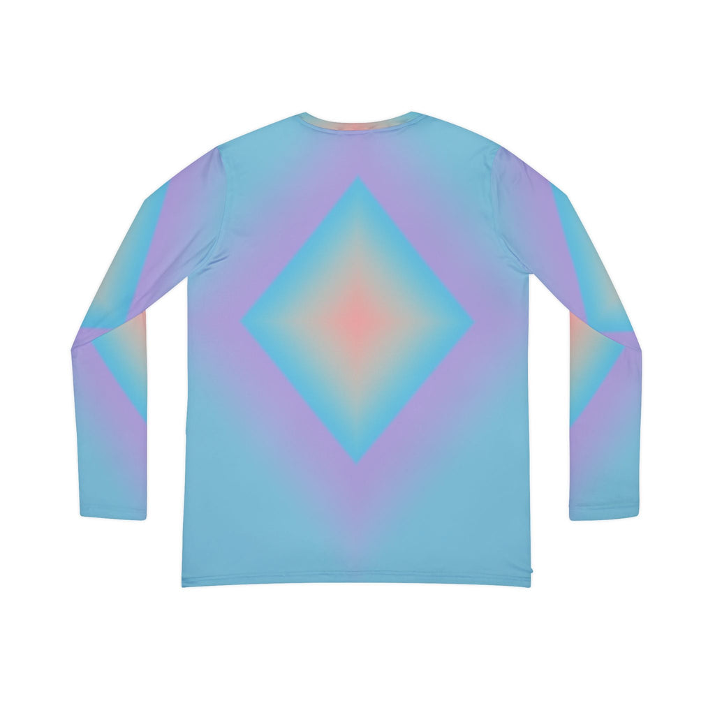 Women's V - Neck Long Sleeve Shirt - Diamond - Raven Quest Apparel