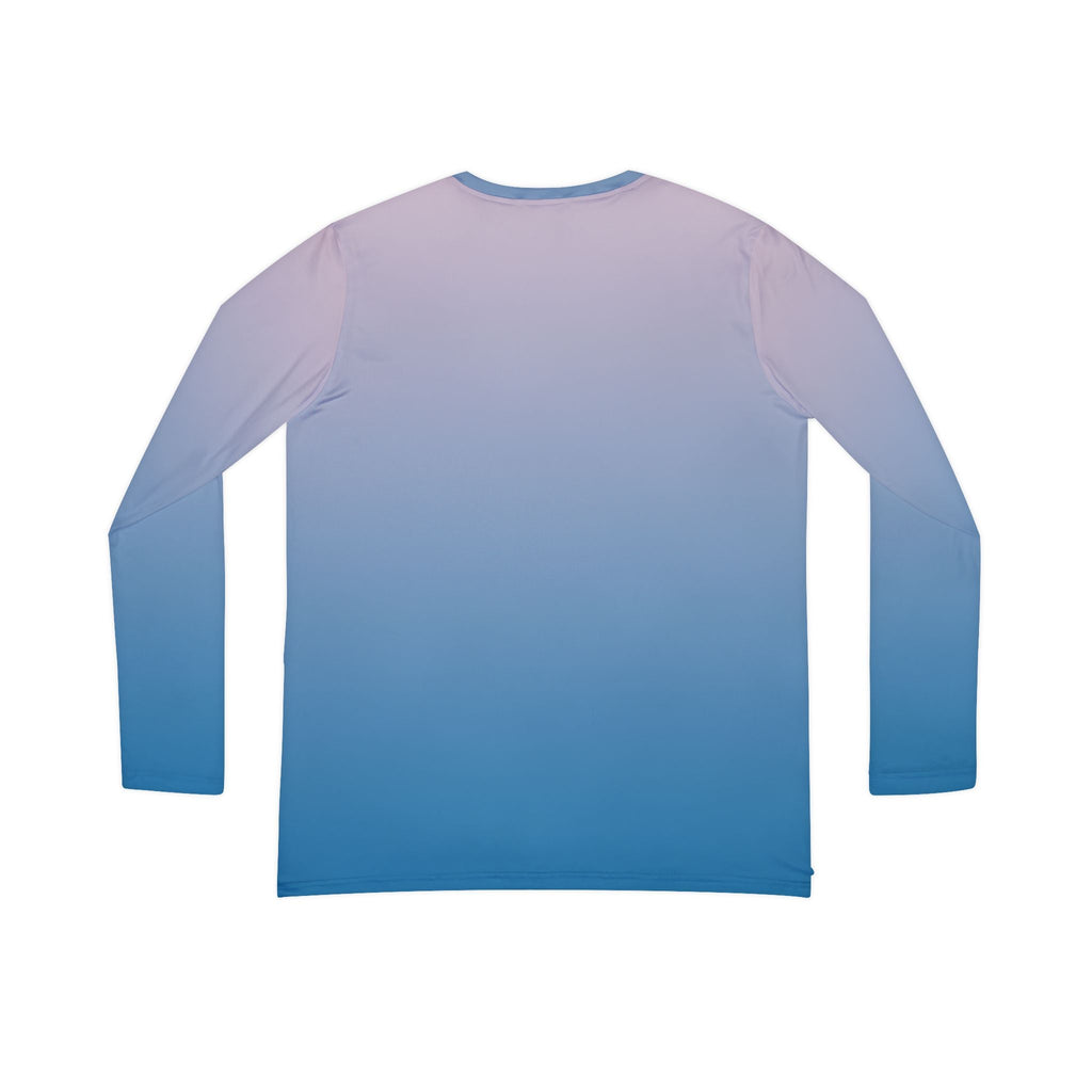 Women's V - Neck Long Sleeve Shirt - Gradient Sunrise All - Over Print - Raven Quest Apparel