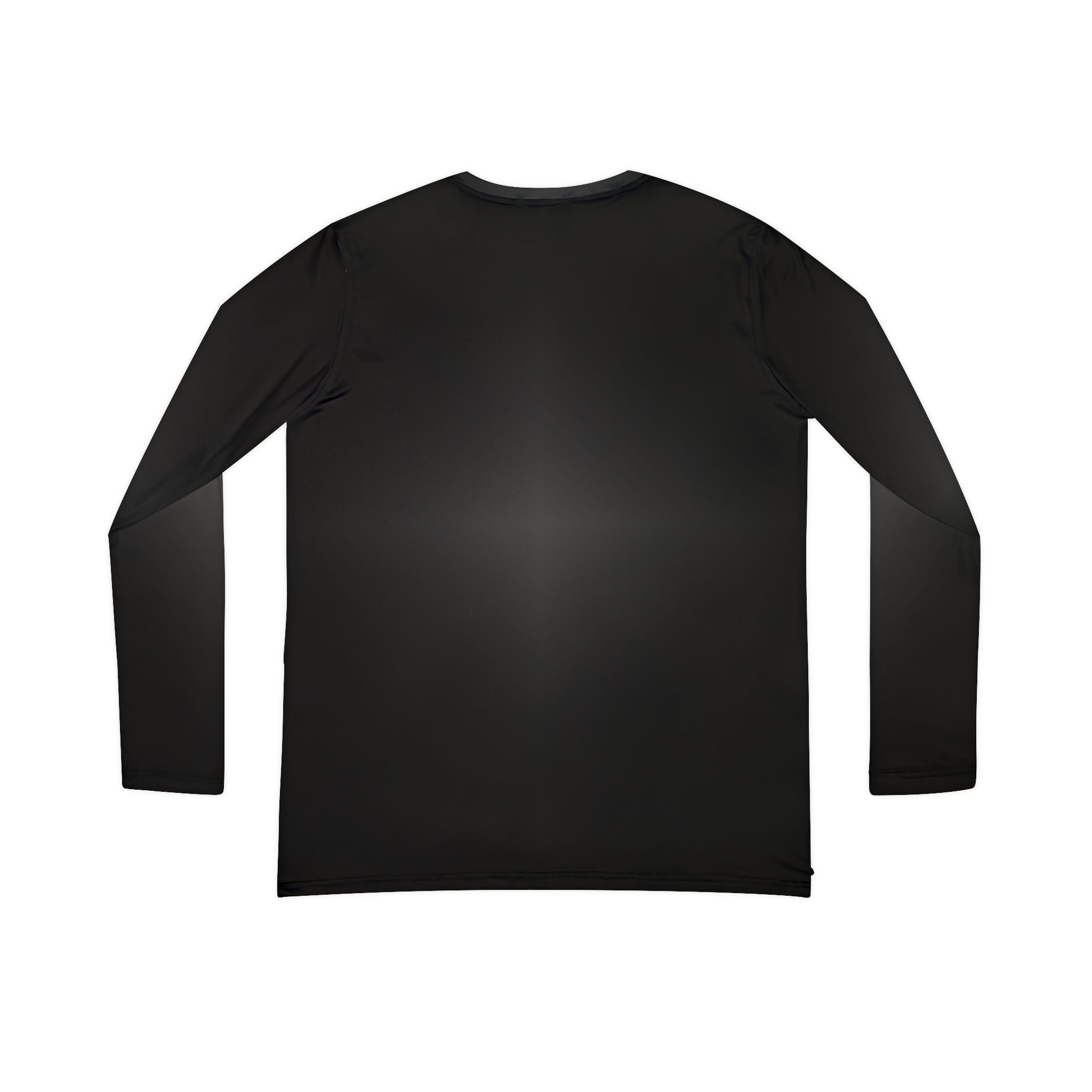 Women's V - Neck Long Sleeve Shirt - Slight Gradient Black All - Over Print - Raven Quest Apparel