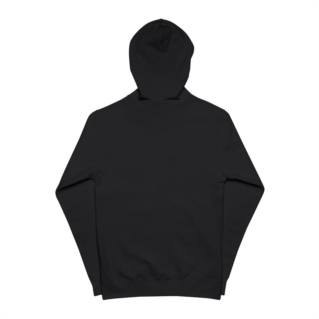 Zip Hoodie — Raven Quest Athletics Logo, Cozy Fleece Zip-Up - Raven Quest Apparel