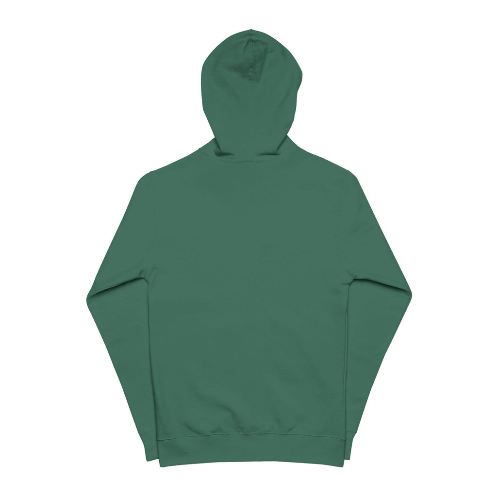 Zip Hoodie — Raven Quest Athletics Logo, Cozy Fleece Zip-Up - Raven Quest Apparel